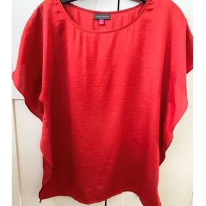 Burnt Orange/Red Vince Camuto Blouse